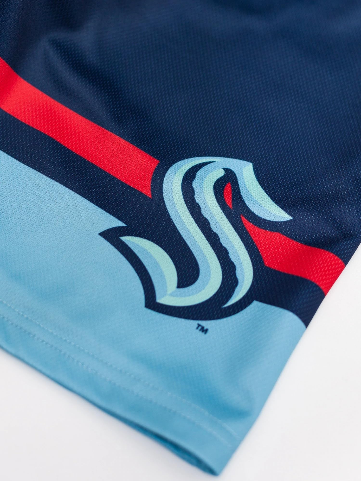 Seattle Kraken Mesh Hockey Shorts for Men - Breathable & Lightweight Hockey Apparel - Perfect for Ice Hockey, Street Hockey & Casual Wear