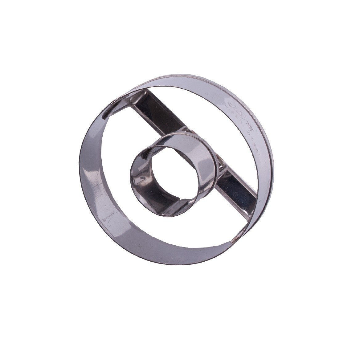 Appetito Stainless Steel Donut Cutter 7.5cm (3 Inch) - Professional Baking Tool for Homemade Donuts, Cookies & Pastries - Perfect for Bakeries, Home Kitchens & DIY Dessert Making