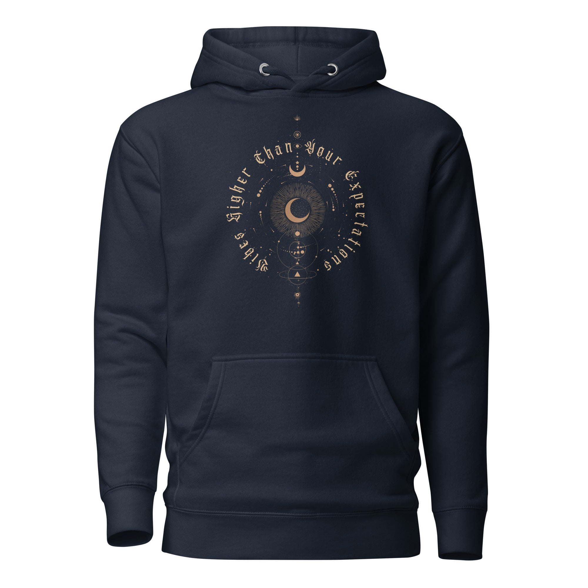 Vibes Higher Than Your Expectations Unisex Hoodie - Soft & Comfortable Pullover Sweatshirt for Men & Women | Perfect for Casual Wear, Gym, and Outdoor Activities