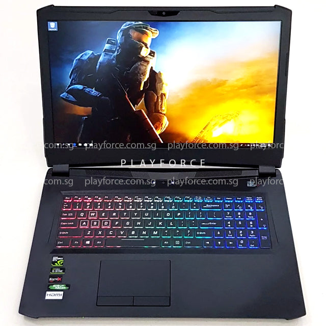 Aftershock S 17R Gaming Laptop - Intel i7 7700HQ, NVIDIA GTX 1070, 8GB RAM, 1TB HDD + 120GB SSD, 17.3