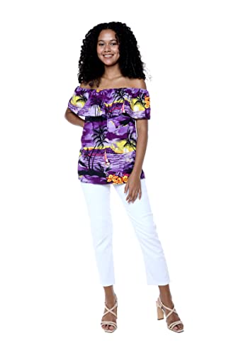 Women Off-shoulder Ruffle Top