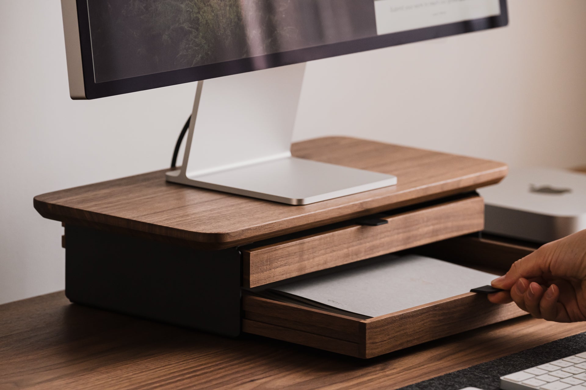 Mini Desk Shelf Organizer - Compact Storage Solution for Office, Home & Dorm Room - Perfect for Books, Supplies & Decor
