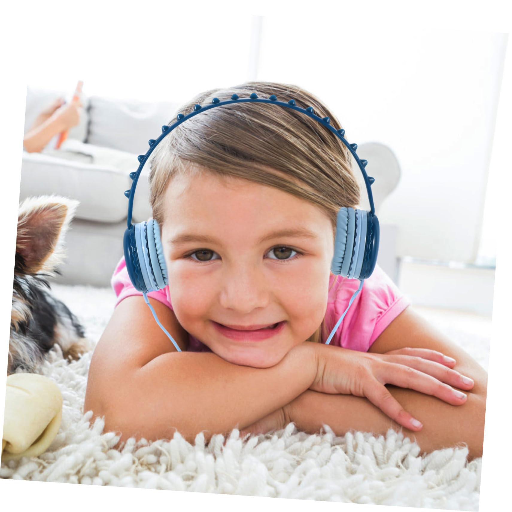 Gadpiparty 2 Pack Wired Over-Ear Headphones for Girls - Comfortable & Stylish Kids Headset with Soft Ear Cushions - Perfect for School, Travel, and Online Learning