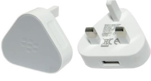 Original Blackberry HDW 29714 002 3-Pin MicroUSB Wall Charger - Fast Charging Power Adapter for Blackberry Phones - Perfect for Home, Office & Travel Use