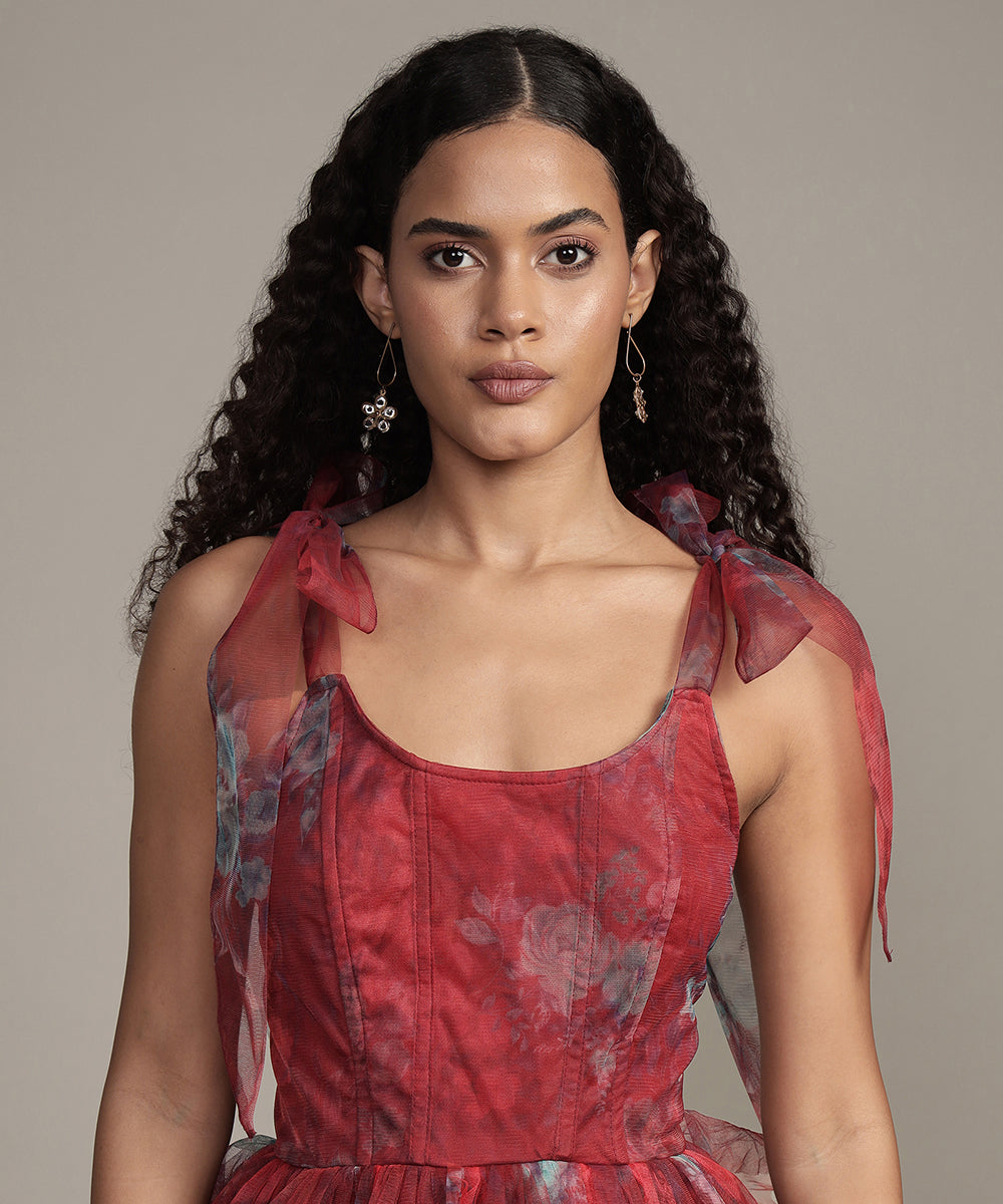 Stylish Sava Mini Dress in Red Print - Perfect for Summer Outfits, Parties & Casual Wear | Trendy Women's Fashion