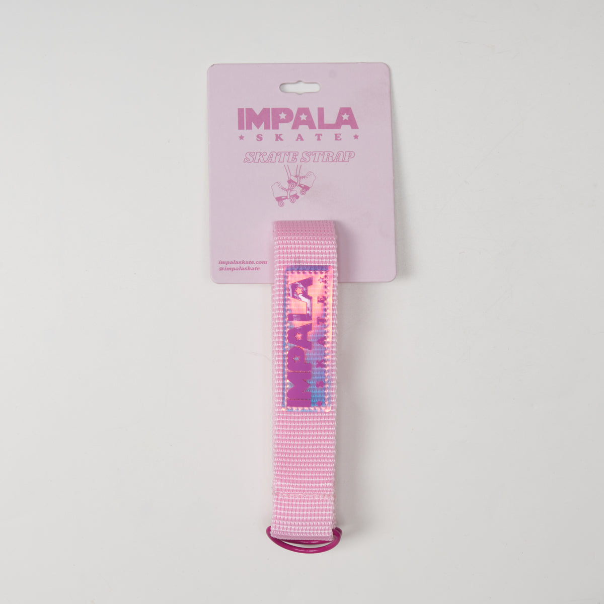 Impala Skate Strap - Adjustable Pink Roller Skate Accessory for Women & Men - Perfect for Quad Skates, Roller Derby & Rink Skating