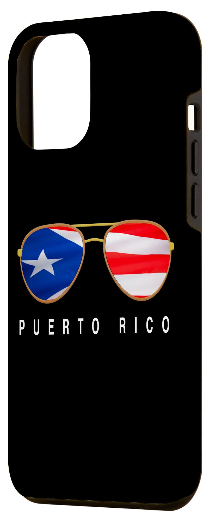 iPhone 12 Pro Max Case with Puerto Rican Flag Design - Durable Protective Phone Cover for Travel, Beach & Outdoor Adventures