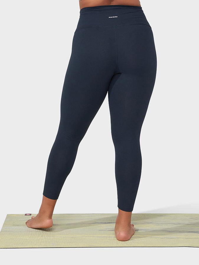 Manduka Foundation High Rise Women's Leggings - Yoga Pants for Women with Tummy Control - Perfect for Yoga, Pilates, Gym & Everyday Wear