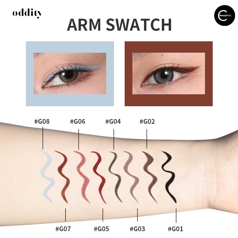 ODDITY Stay Put Eyeliner Pencil - Long Lasting Waterproof Eye Liner for Smudge-Proof Makeup - Perfect for Daily Wear, Parties & Special Occasions