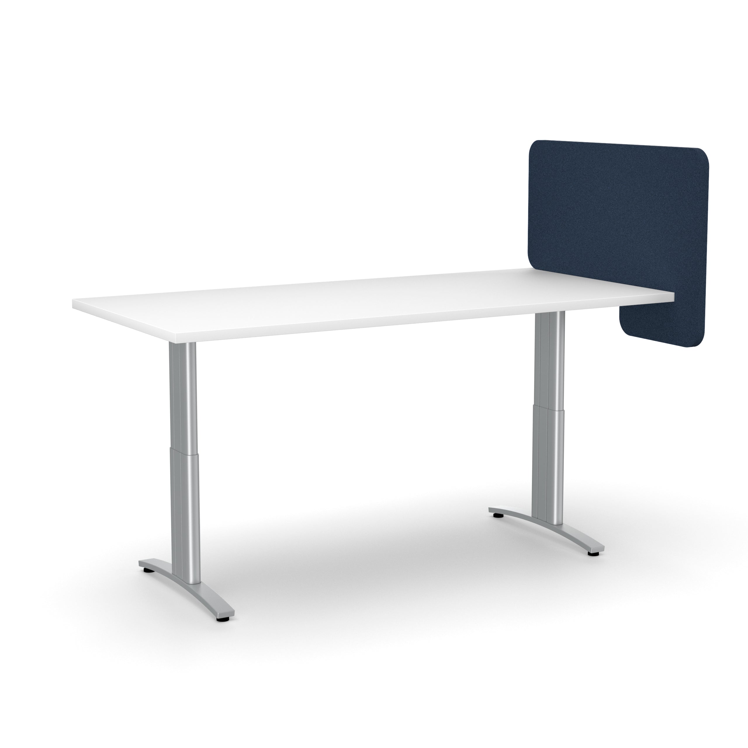 Premium Acoustic Desk Divider Panel 540mm x 800mm x 24mm - Noise Reducing Office Partition in Multiple Colors - Perfect for Open Offices, Home Workspaces & Study Areas