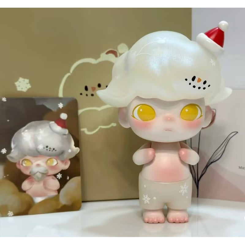 DIMOO A Snowy Christmas Eve Ver. Limited Edition Collectible Figure - Perfect for Holiday Decor, Gift Giving & Anime Fans Collection