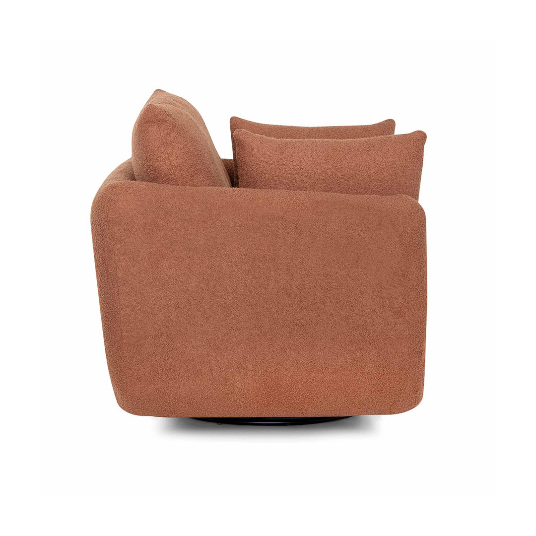 Elegant Pearl Swivel Accent Chair - Modern Velvet Upholstered Lounge Chair for Living Room, Bedroom, or Office - Perfect for Reading, Relaxing, and Home Decor
