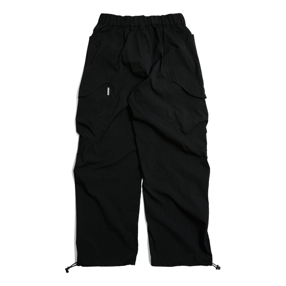 OPEN DIALOGUE 3D Pocket Army Pants Black - Tactical Cargo Pants for Outdoor Hiking, Camping & Military Style Fashion