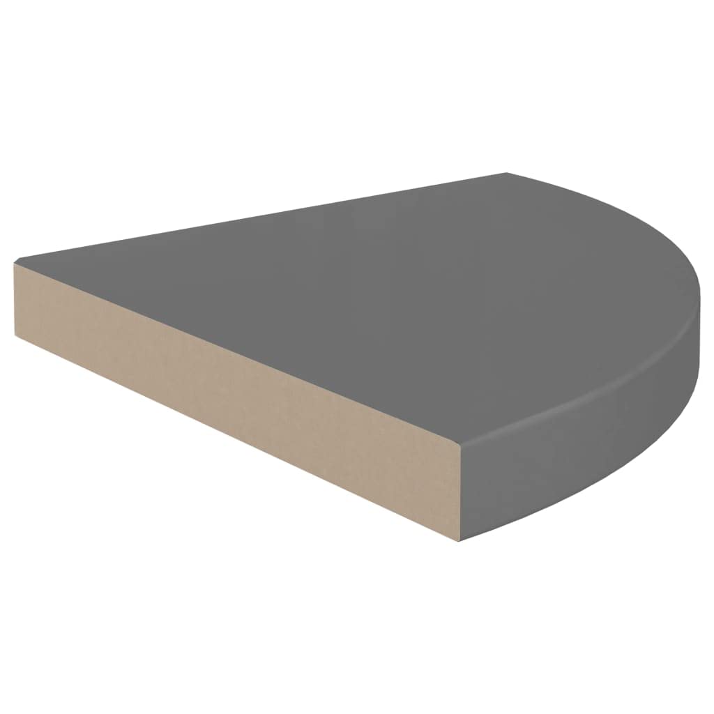 Modern Floating Corner Shelf - 13.8