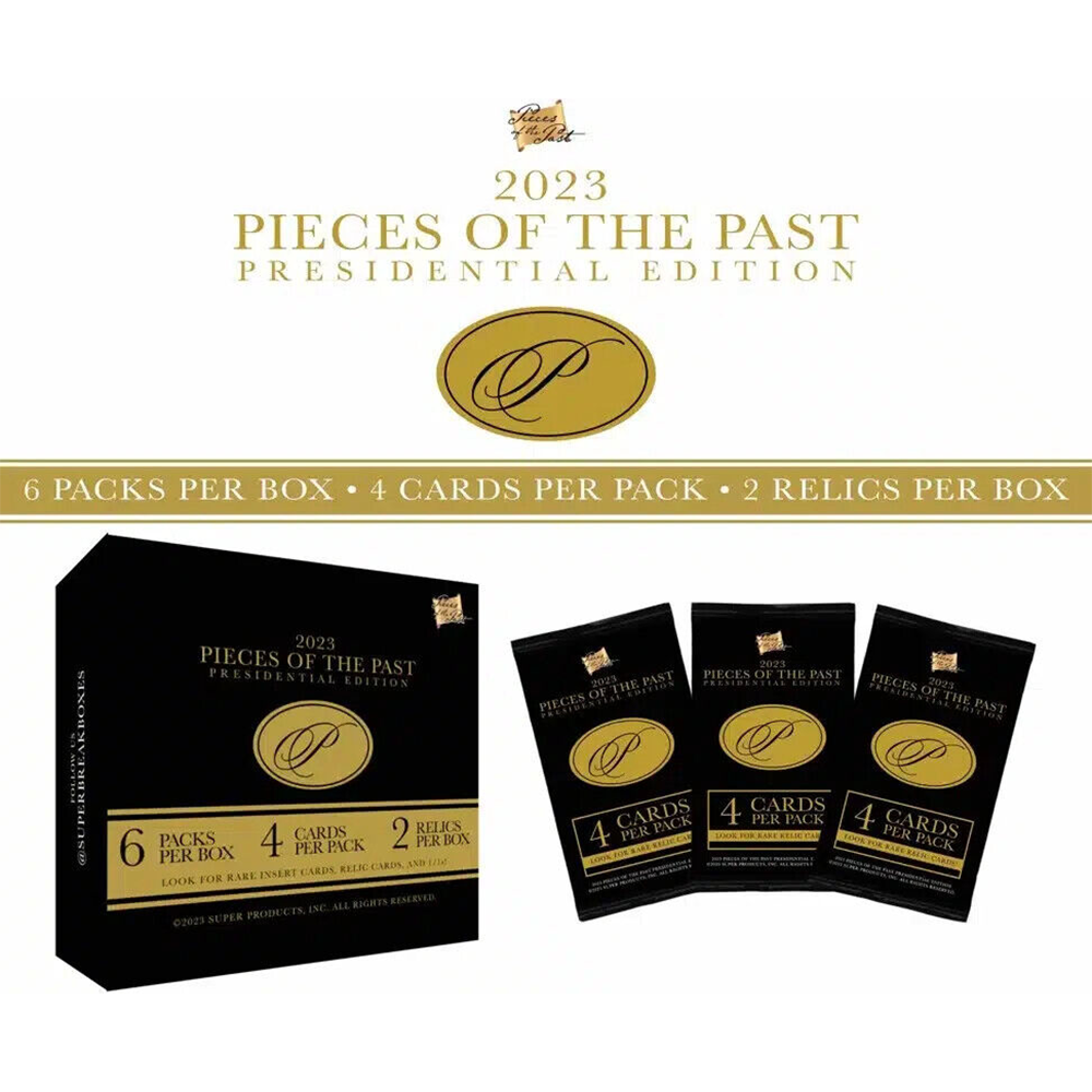 2023 SP Pieces Of The Past Presidential Edition - Collectible US President Memorabilia for History Buffs & Gift Giving
