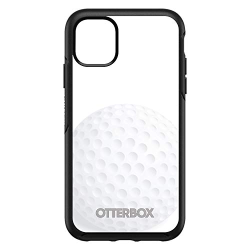 White Golf Ball On Black Case