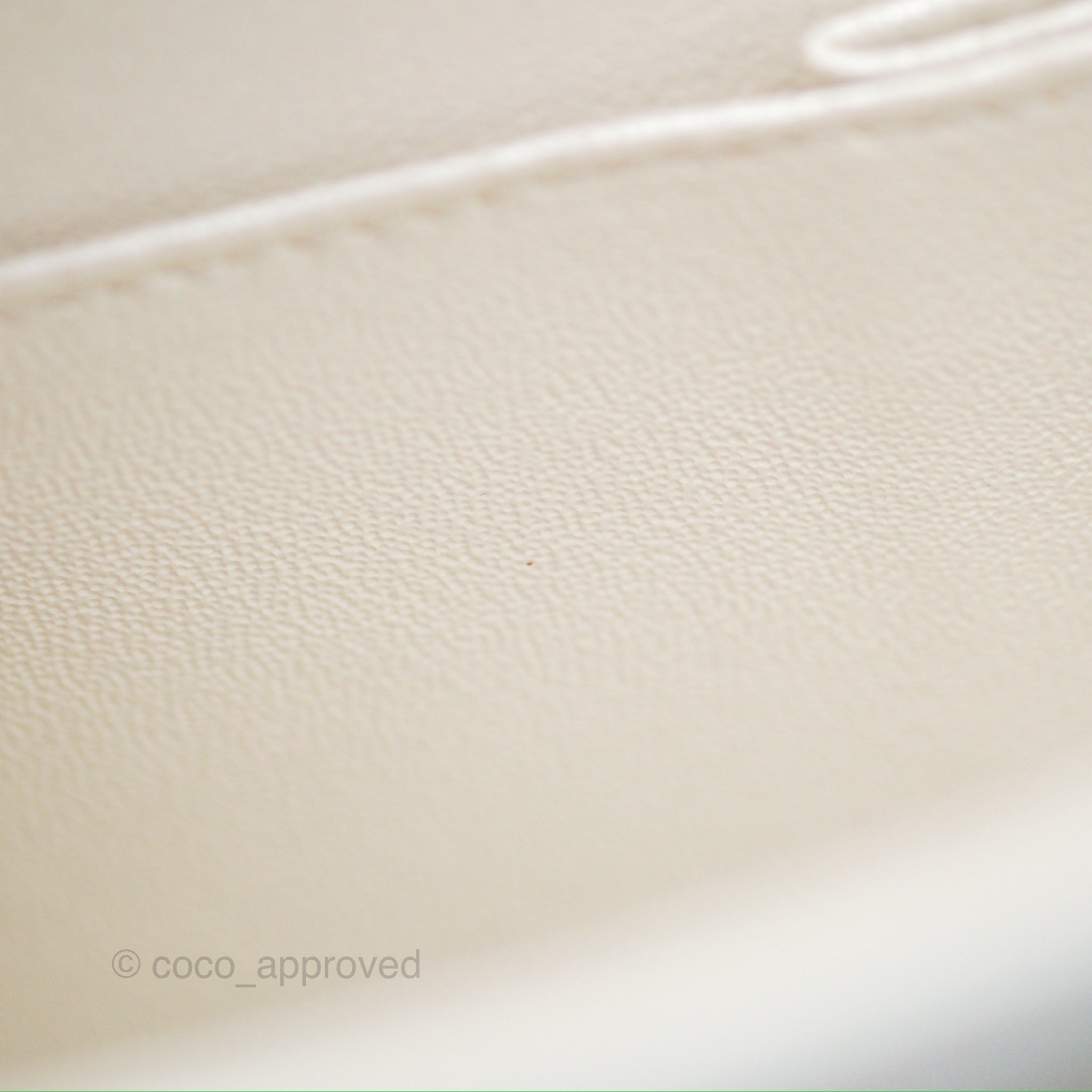Chanel Classic Medium Double Flap Bag in Iridescent White Calfskin with Gold Hardware | Luxury Designer Handbag for Women | Perfect for Evening Events, Weddings & Special Occasions