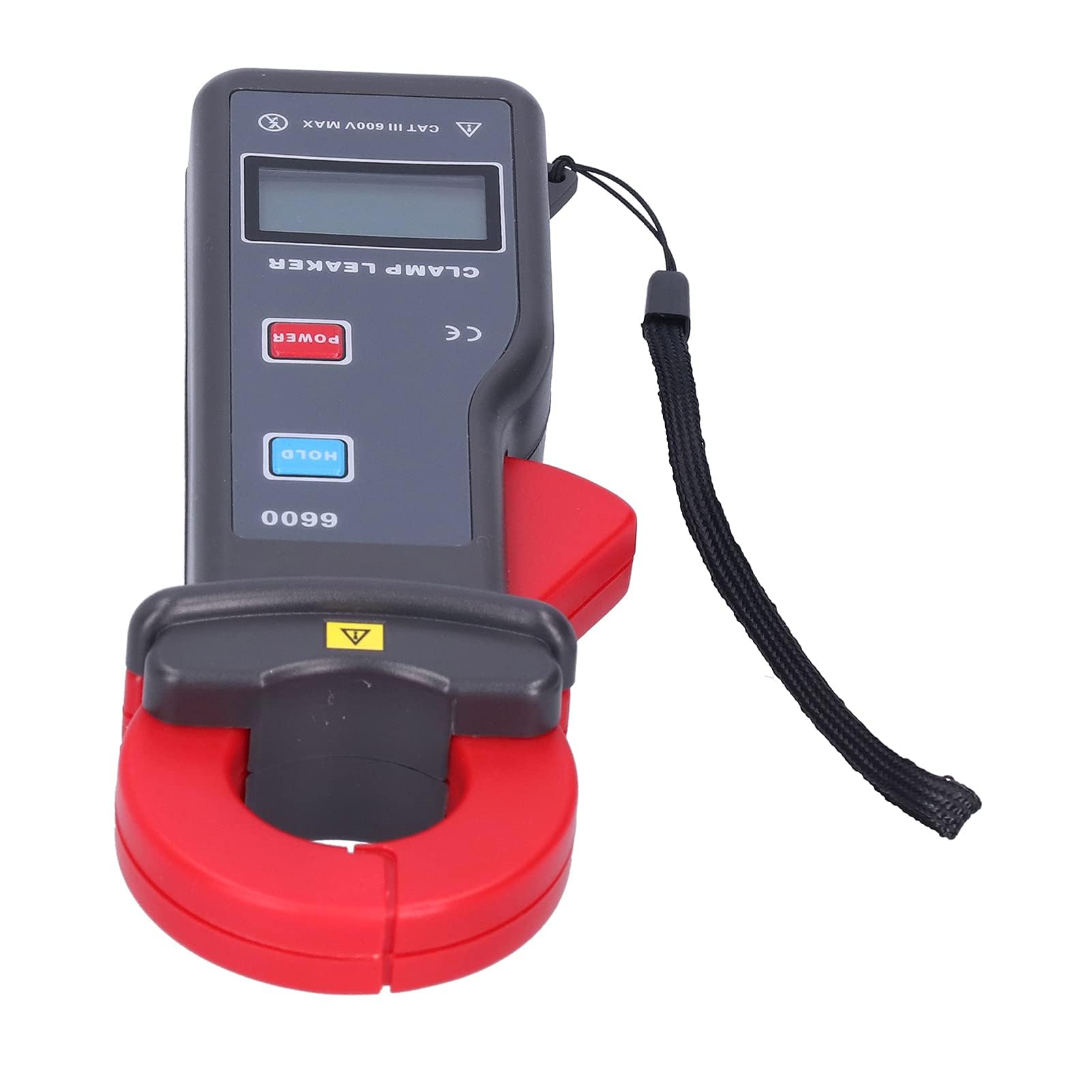 Agatige ETCR-6600 True RMS Digital Leakage Clamp Meter - High Accuracy AC Current Tester with USB Communication, Portable Multimeter for Electrical Maintenance, HVAC & Industrial Safety Testing