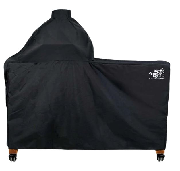 Big Green Egg Large Acacia Table Cover - Waterproof Outdoor Grill Accessory for Patio, Deck & Backyard BBQ Protection