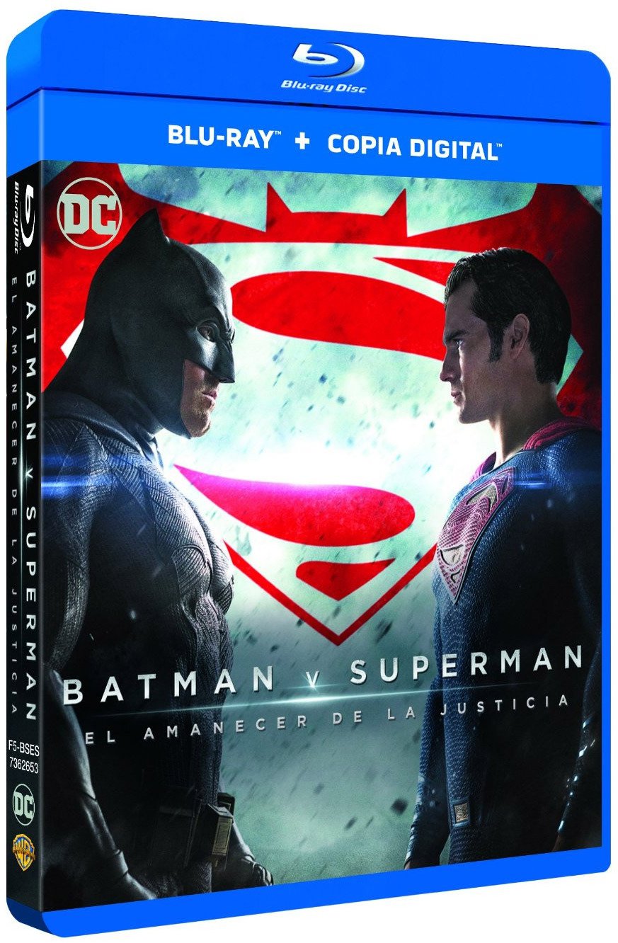 Batman vs Superman: Dawn of Justice - Ultimate Collector's Edition Blu-ray + Digital HD - Action Movie for DC Fans, Superhero Film Night, Home Theater Entertainment