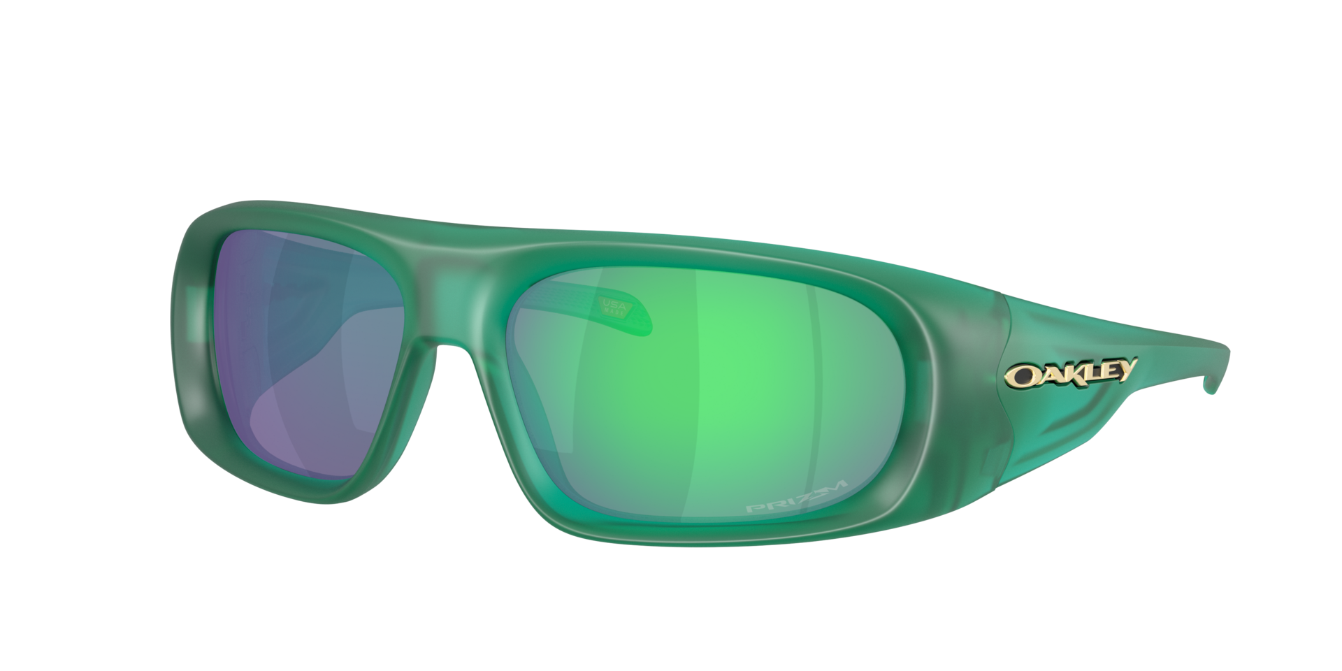 BELLEVILLE Matte Transparent Viridian & Prizm Jade Polarized Sunglasses for Men and Women - UV Protection, Fashionable Outdoor Sports & Driving Shades