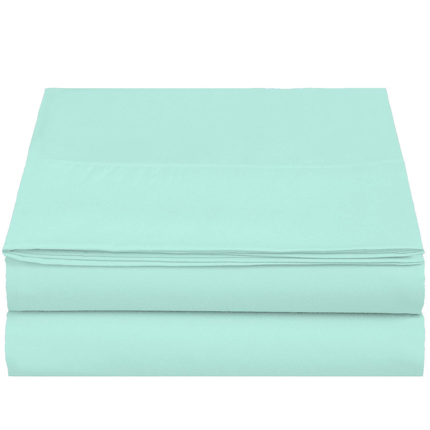 VASTRA 100% Organic Cotton 700-Thread-Count 4-Piece Queen Size Bed Sheet Set - Deep Pocket Fits Mattress Up to 18