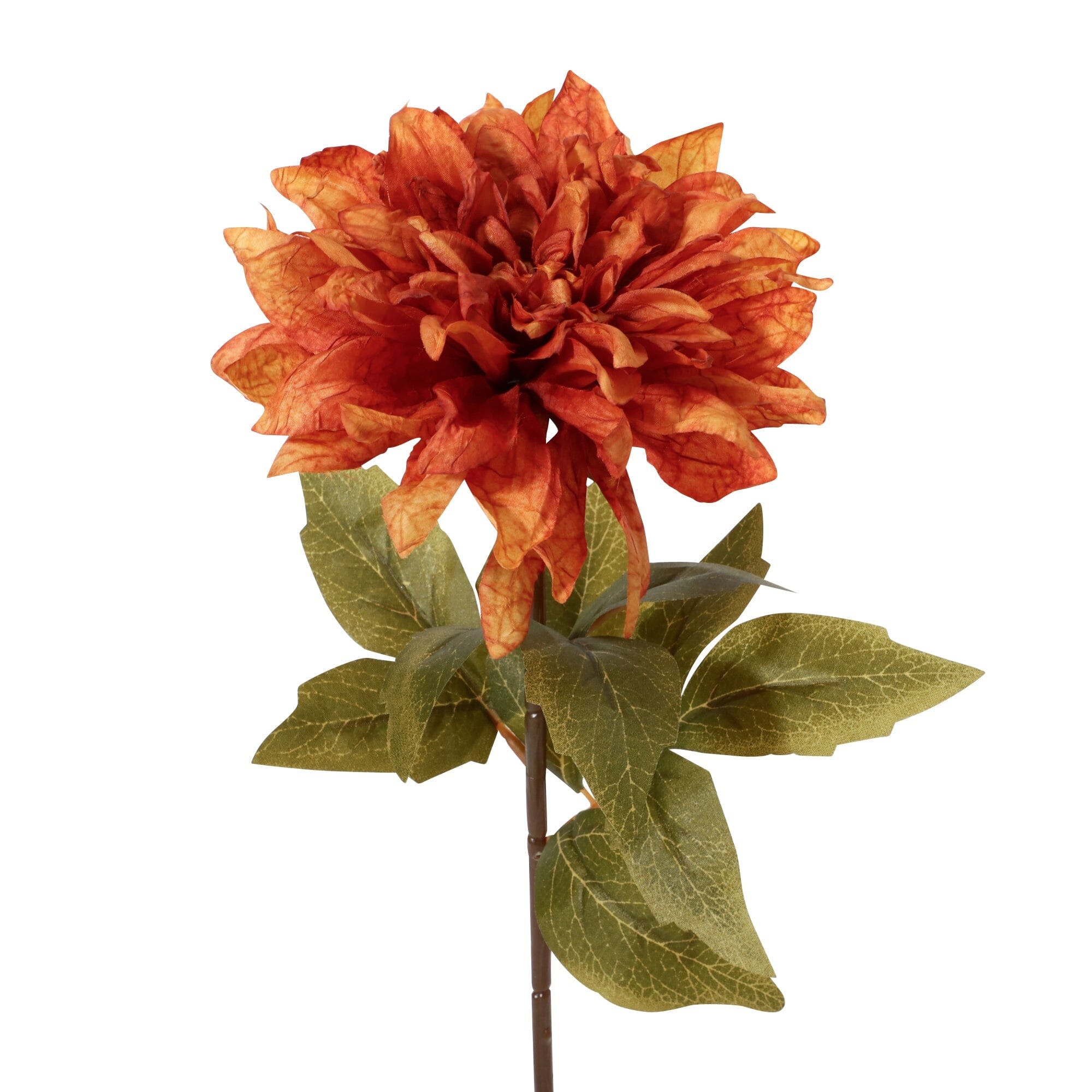 Antique Daisy Orange Artificial Flowers - Realistic Silk Floral Arrangements for Home Decor, Wedding Centerpieces, and Party Decorations
