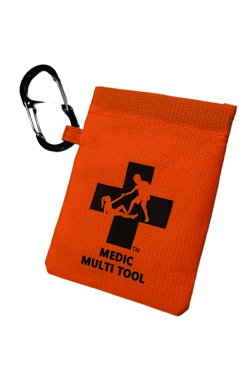 Medic Kid Multi Tool Triangular Bandage - First Aid Emergency Sling for Kids & Adults - Perfect for Hiking, Camping, Sports Injuries & First Aid Kits