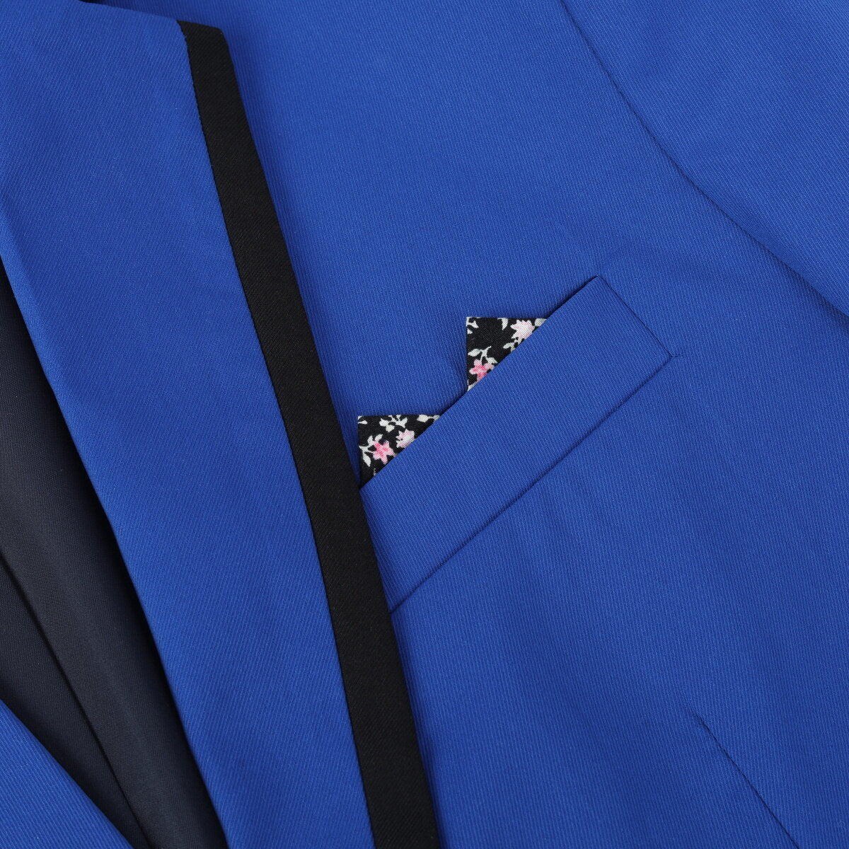 Men's Slim Fit One Button Solid Blue Casual Blazer for Office, Wedding & Business Events | Lightweight Stretch Comfort Jacket