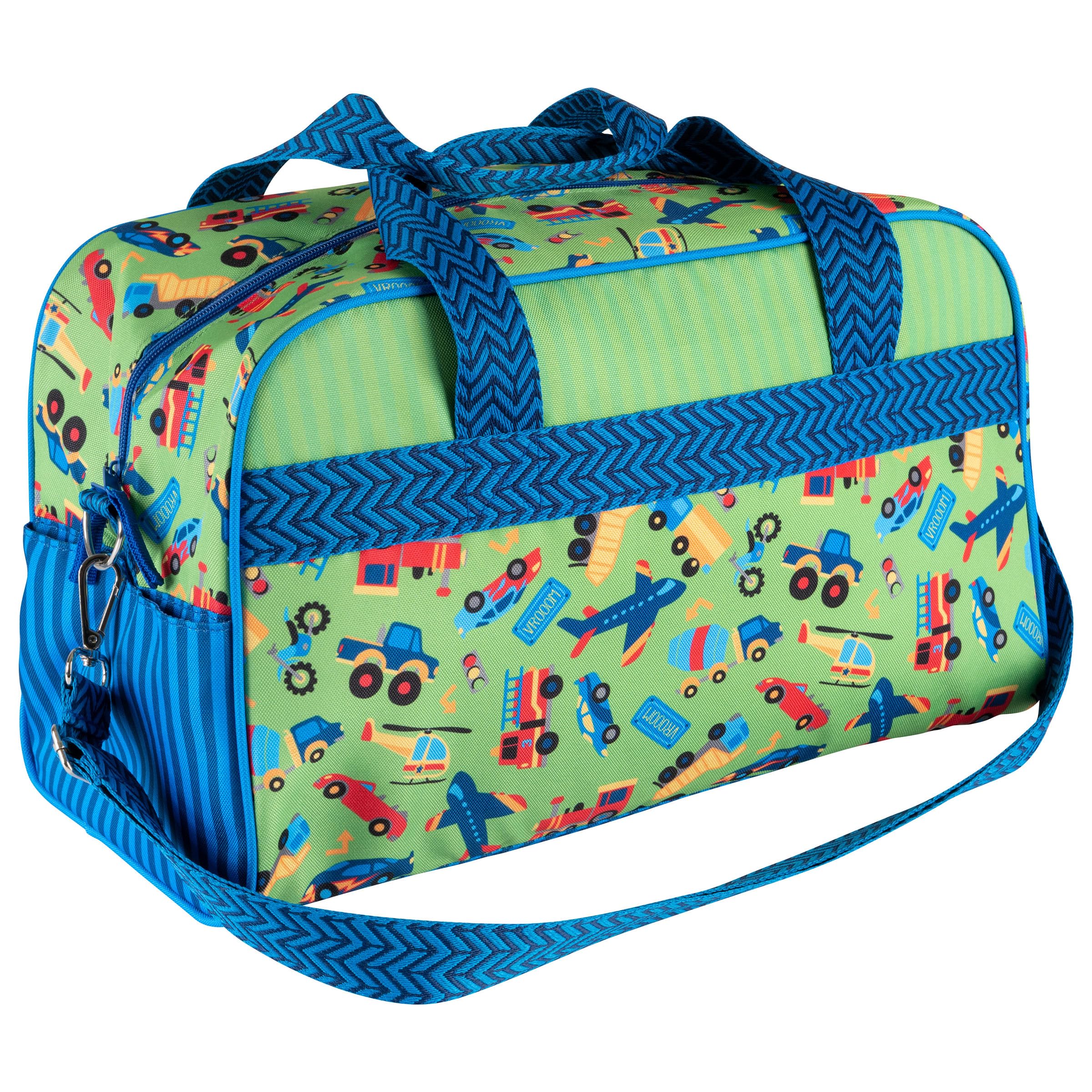 Stephen Joseph Kids Duffle Bag - Lightweight Travel Overnighter for Boys & Girls, Carry-On Size Luggage for School, Gym & Weekend Trips