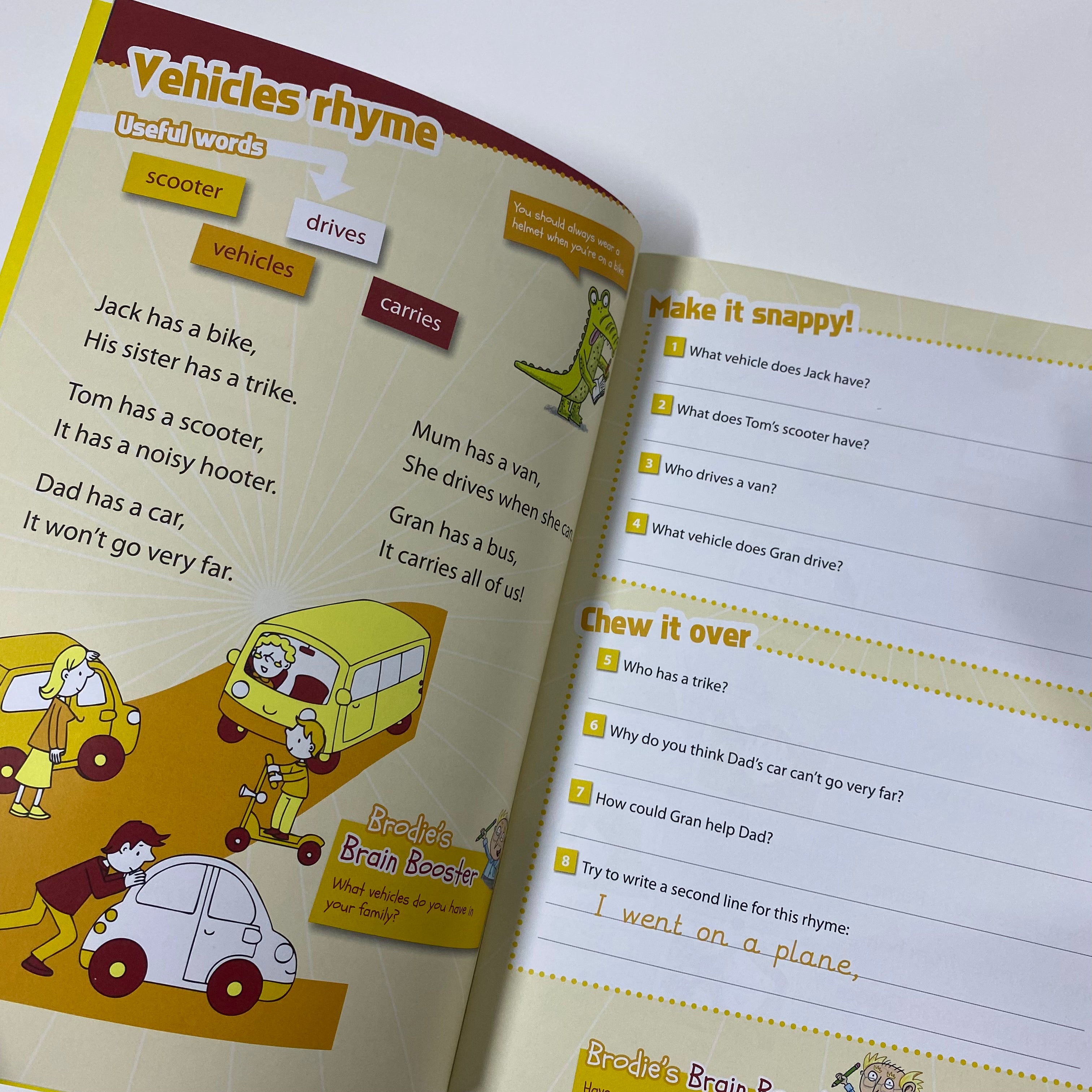 Andrew Brodie Basics Let’s Do Comprehension Workbook for Kids Ages 5-6 | Reading Practice & Learning Activities | Perfect for Homeschooling & Classroom Use