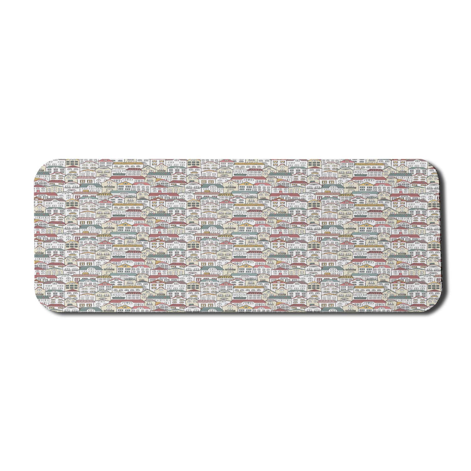 Ambesonne Amsterdam Themed Computer Mouse Pad - Non-Slip Rubber Gaming Mousepad (31