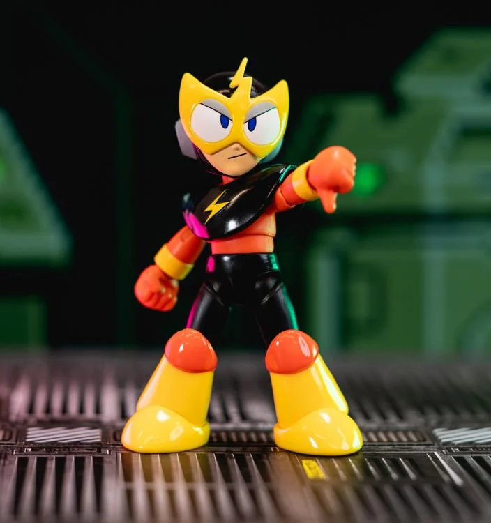Jada Toys 1/12 Scale 6-Inch Mega Man Action Figure Set - Hyper Bomb, Elec Man & Cut Man Collectible Figures for Display & Gaming Enthusiasts