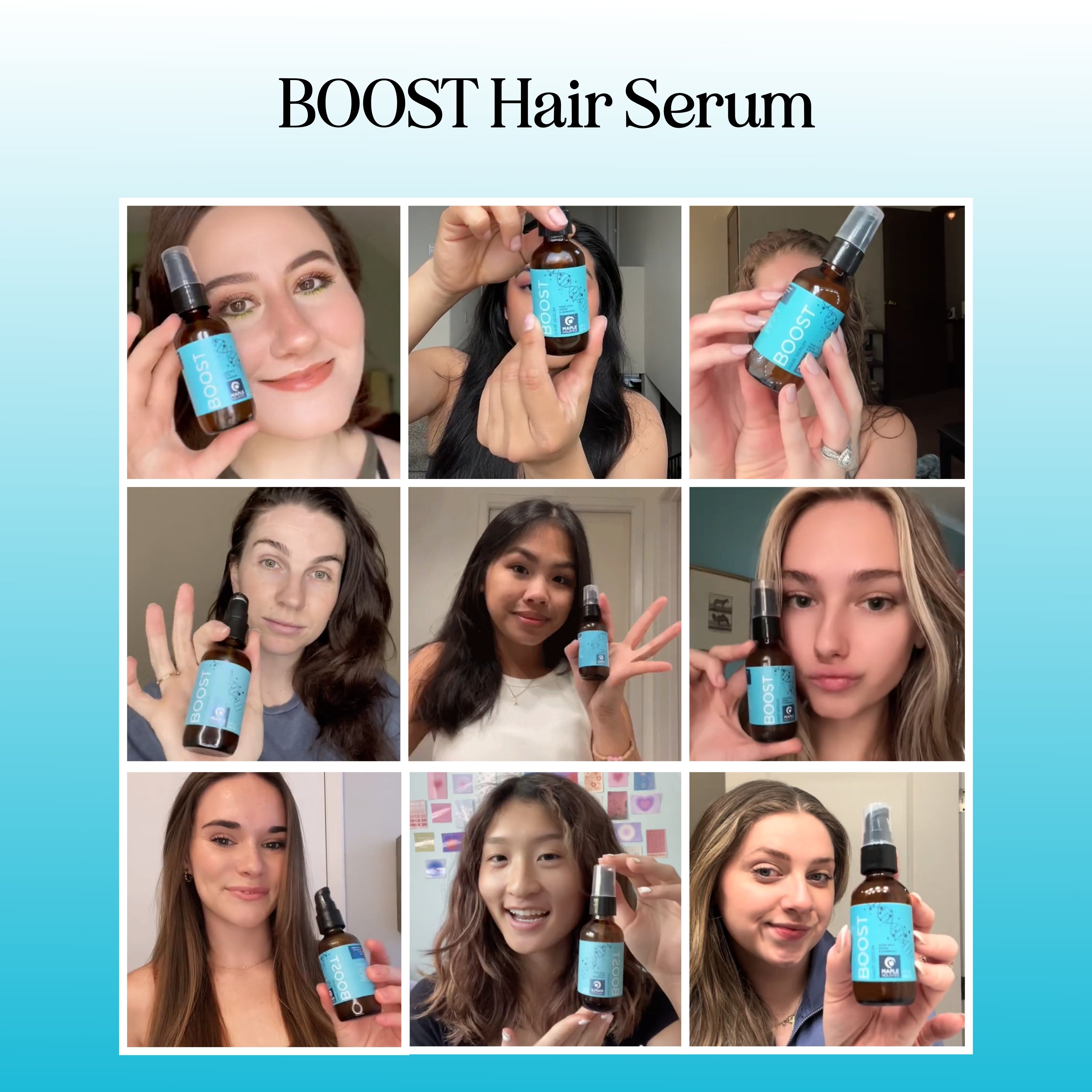 Best Hair Growth Serum for Thicker & Longer Hair - Natural & Organic Formula for Men & Women - Perfect for Daily Use & Styling