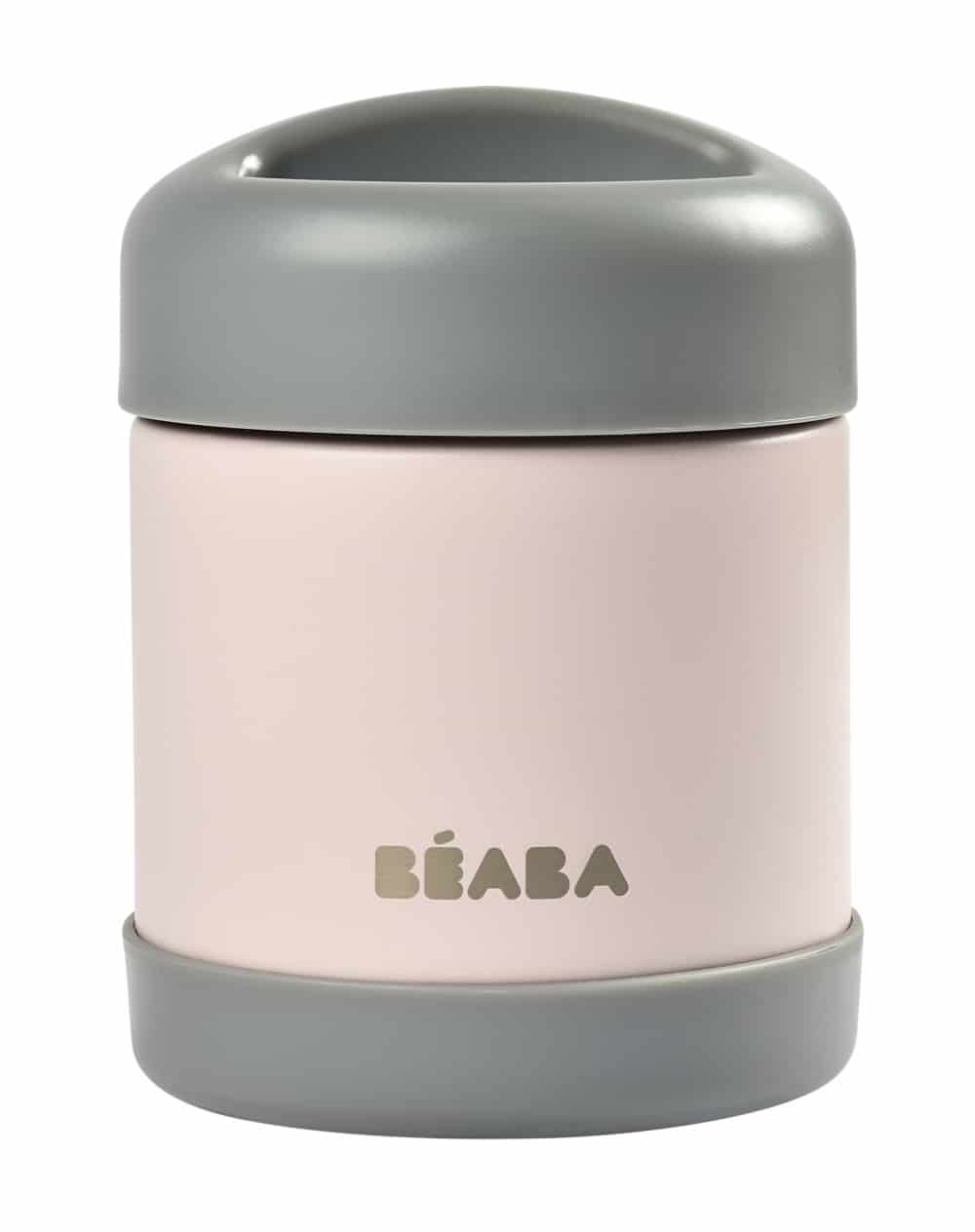 BEABA Stainless Steel 10 oz Baby Food Storage Jar - Airtight Container for Homemade Purees, Snacks & Breastmilk | Perfect for On-the-Go Feeding, Daycare & Travel