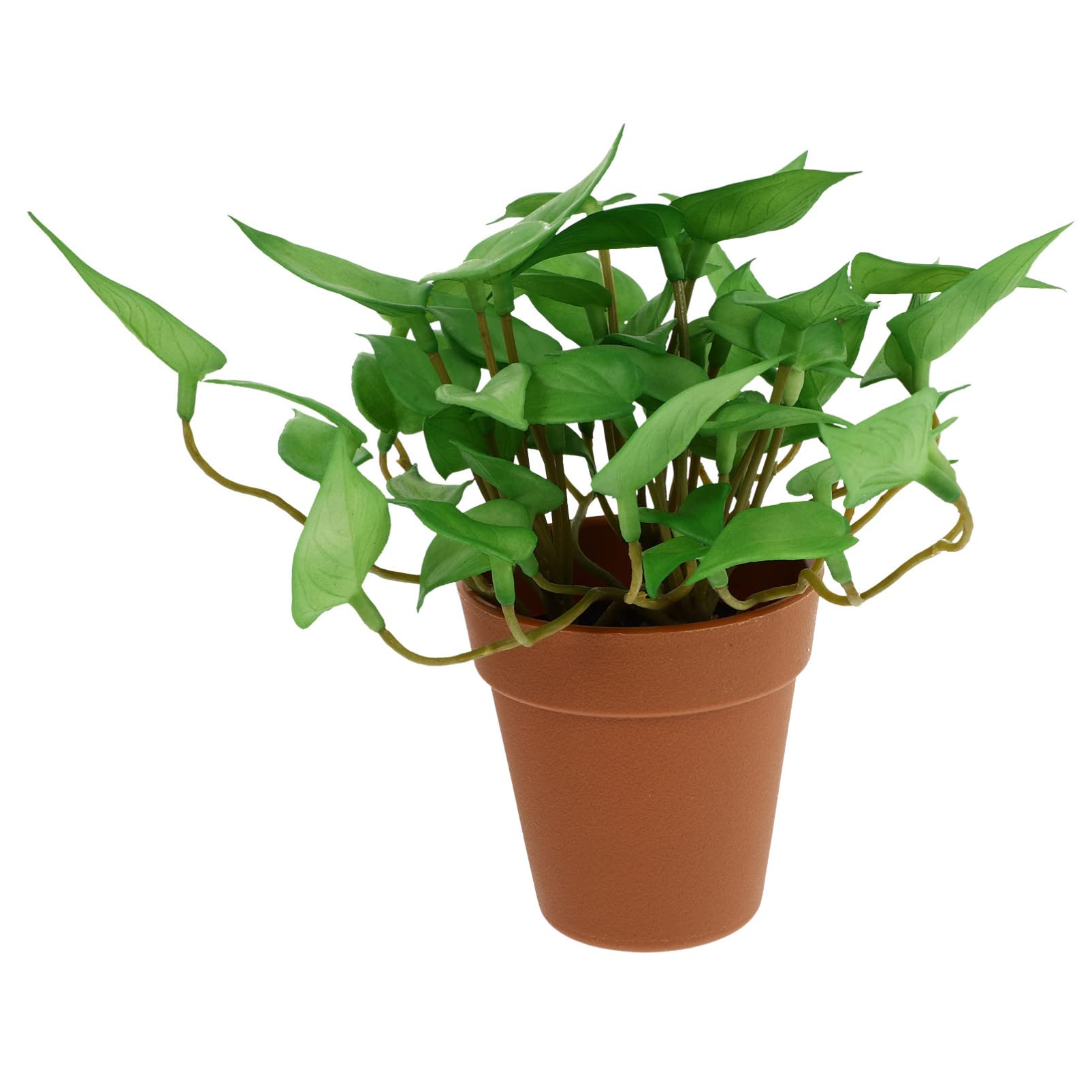 VOSAREA Artificial Potted Plants - Lifelike Fake Plants for Home Office Decor, Desk Decor, Classroom & Tabletop Bonsai | Perfect for Workspace, Living Room & Office Desk Decoration