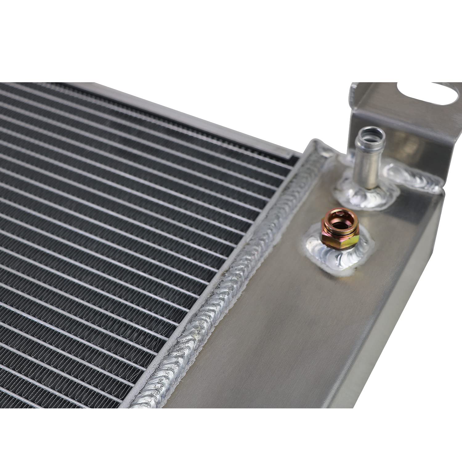 High-Performance Aluminum Radiator for 2007-2013 Chevy Silverado 1500/2500/3500 HD, Suburban 1500/2500, Tahoe, Avalanche | 2008-2013 GMC Sierra, Yukon XL 1500/2500 | 2009 Cadillac Escalade | 3-Row Cooling System with Shroud & Fan Relay | Perfect for Off-Roading, Towing & Heavy-Duty Use