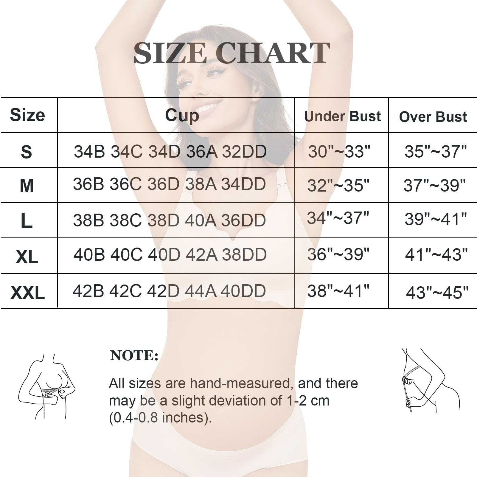 Gailife Floral Nursing Bras for Breastfeeding - Comfortable Maternity Bras for Pregnancy & Postpartum - Seamless Bralette with Extra Extenders - Perfect for Daily Wear, Sleeping & Nursing at Home