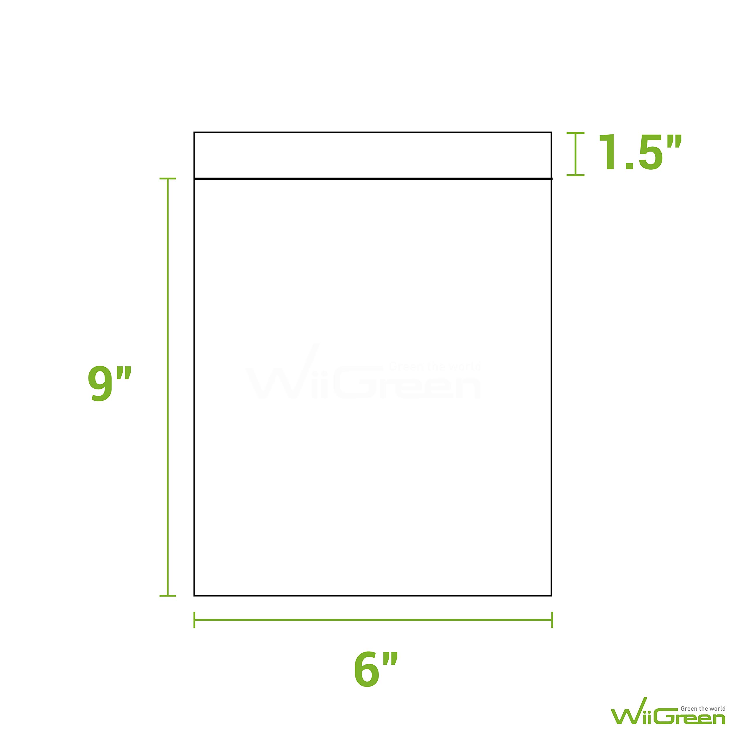 1000 PCS 6x9 inch Self-Sealing Poly Mailers - Waterproof & Tear-Proof Shipping Envelopes for Ecommerce, Office & Postal Packaging - Durable Mailing Bags for Gifts, Documents & Small Items (Green) - Perfect for Online Sellers, Small Businesses & Home Shipping Needs