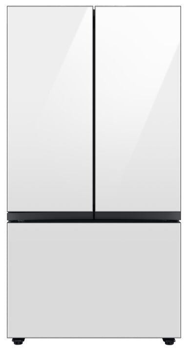Samsung BESPOKE 36 Inch French Door Refrigerator with Autofill Pitcher - 30.1 Cu.Ft. Capacity, Stainless Steel (RF30BB6200APAA) - Perfect for Modern Kitchens & Large Families
