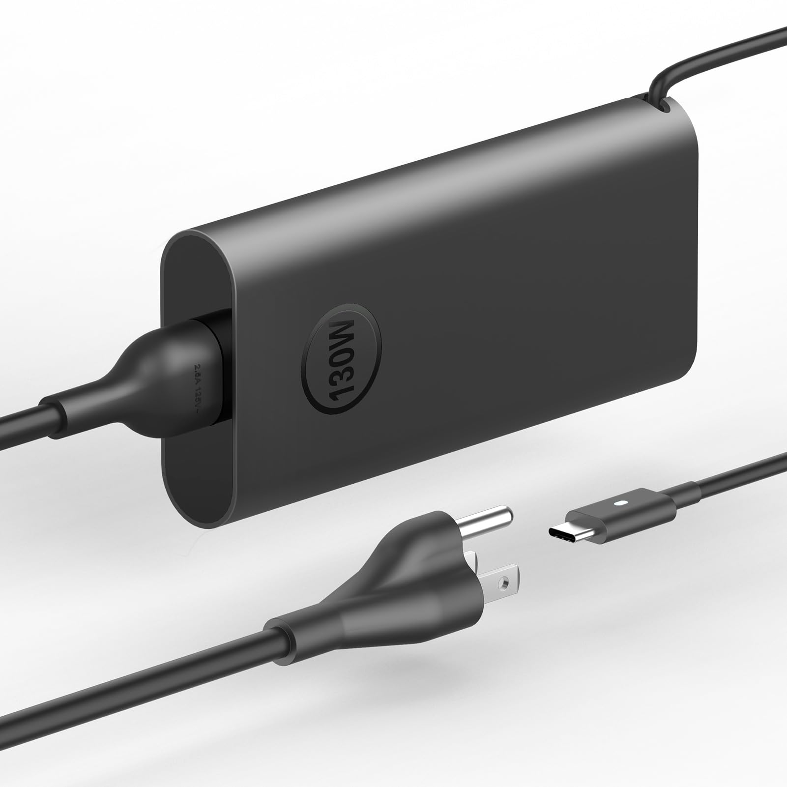 130W USB C Laptop Charger for Dell XPS 15/17, Latitude & Precision Series - Fast Charging AC Power Adapter | Perfect for Home, Office & Travel Use