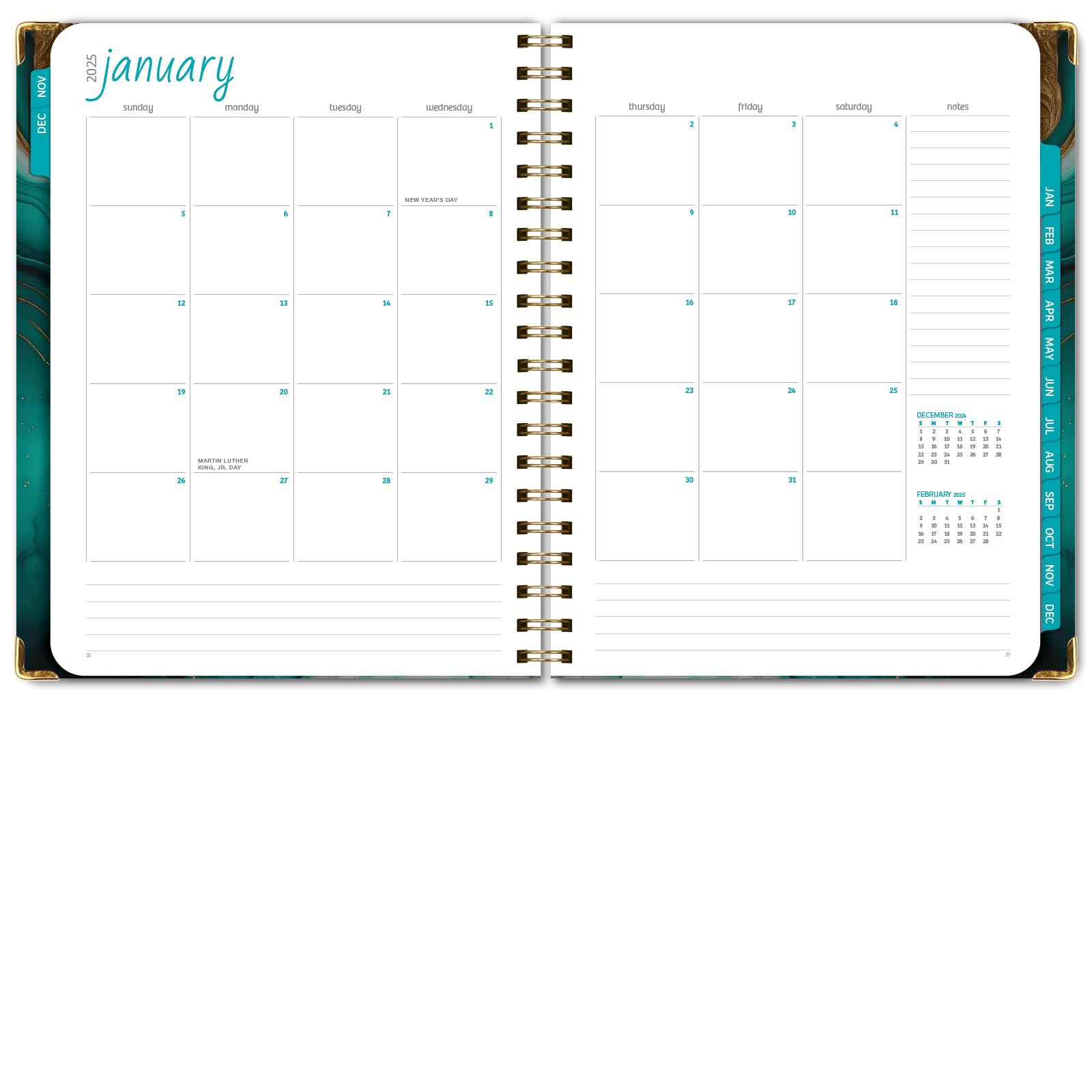 2025 Hardcover Planner 8.5