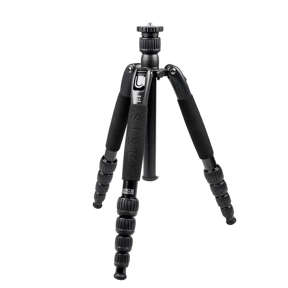 Sirui Traveler Aluminum Tripod & Monopod Combo - Lightweight, Compact & Durable for Travel Photography, Hiking & Outdoor Adventures