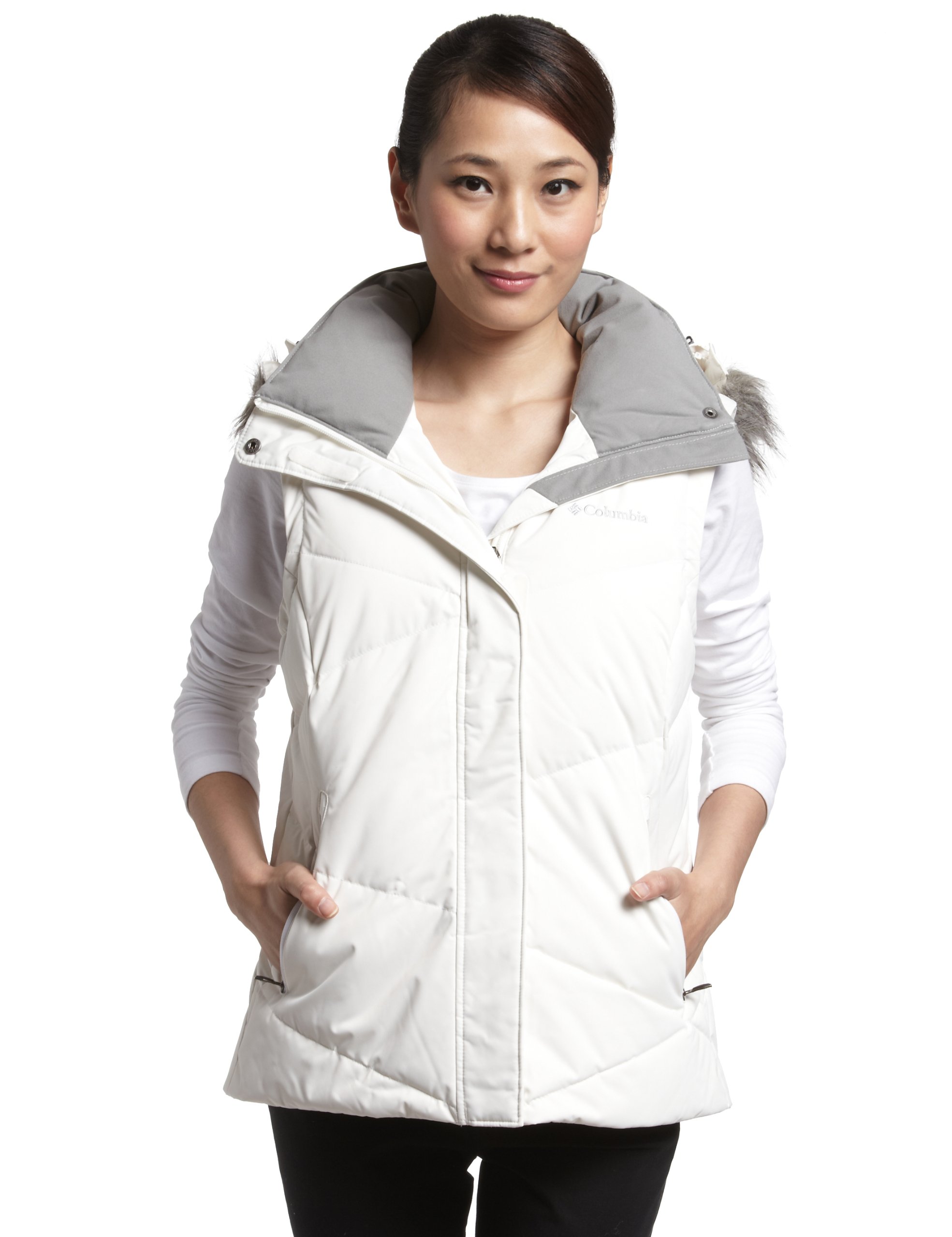 Columbia Women's Lay 'D' Down Puffer Vest - Lightweight Insulated Winter Jacket for Outdoor Activities, Hiking & Casual Wear