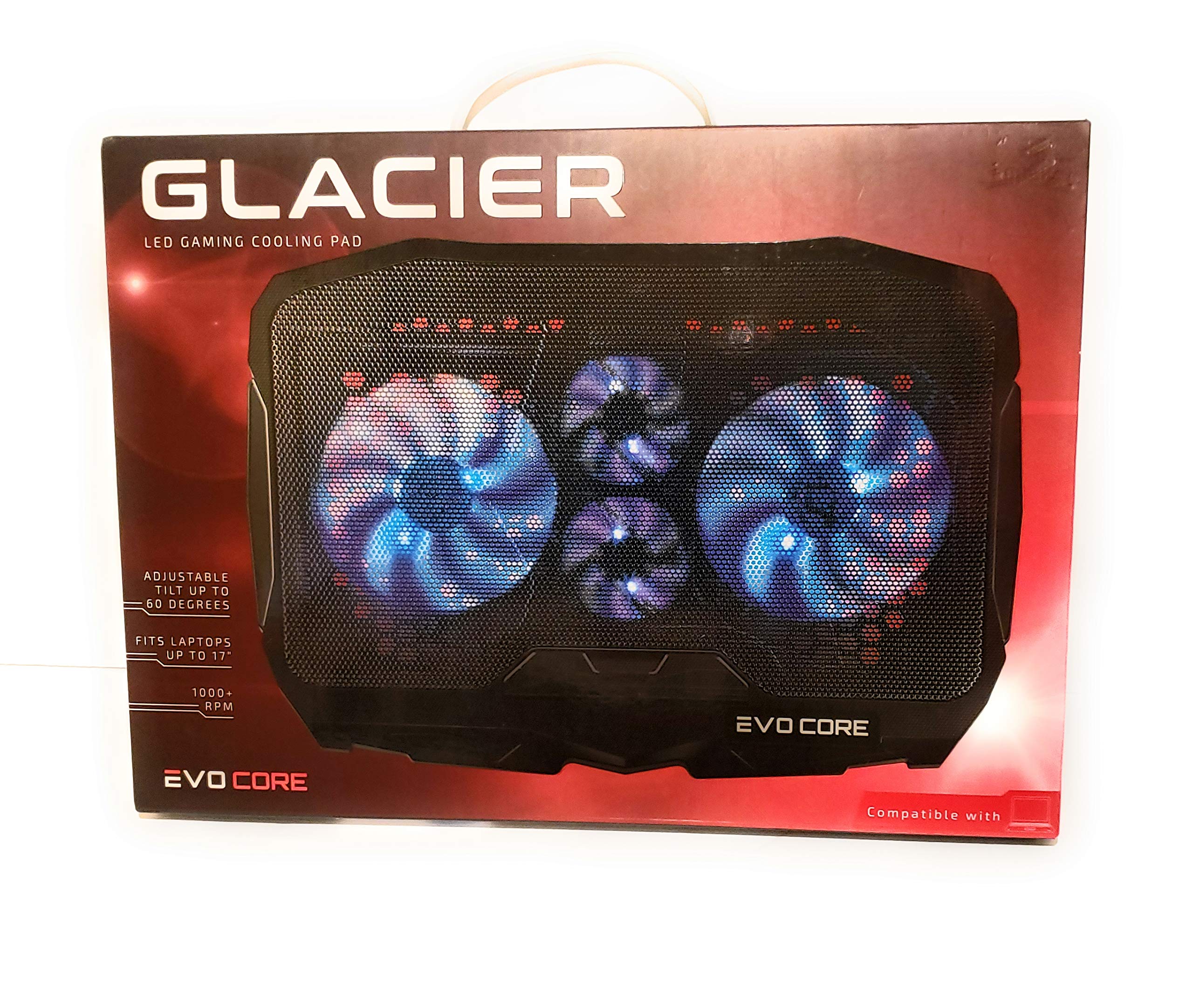 Glacier Cooling Pad for Laptop - Portable & Reusable Laptop Cooling Mat for Home, Office & Gaming - Stay Cool & Comfortable All Day