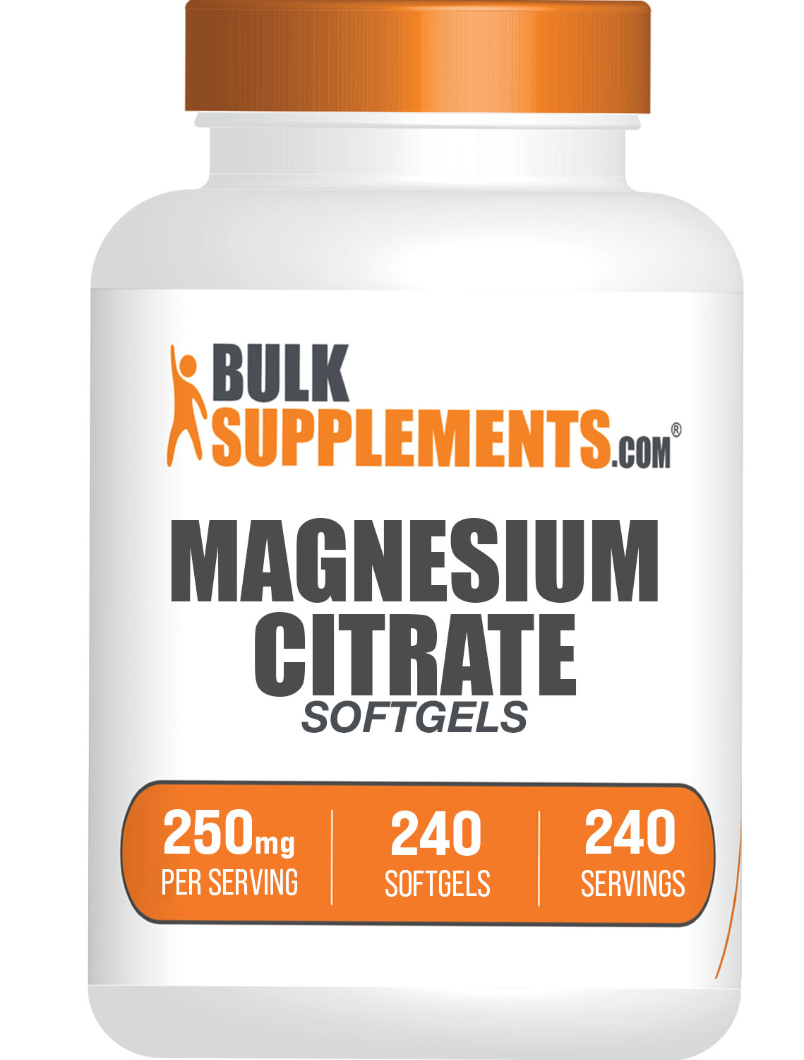Premium Magnesium Citrate Softgels for Better Sleep, Muscle Recovery & Stress Relief – Vegan, Non-GMO, Easy-to-Swallow Capsules for Adults – Use Before Bed or Post-Workout