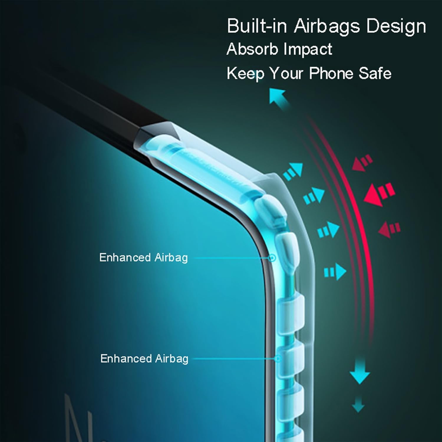Magnetic Case for OnePlus 7 - Slim Fit Shockproof Protective Phone Cover with Magsafe Charger Support | Non-Yellowing Clear & Black Options | Perfect for Work, Travel & Everyday Protection