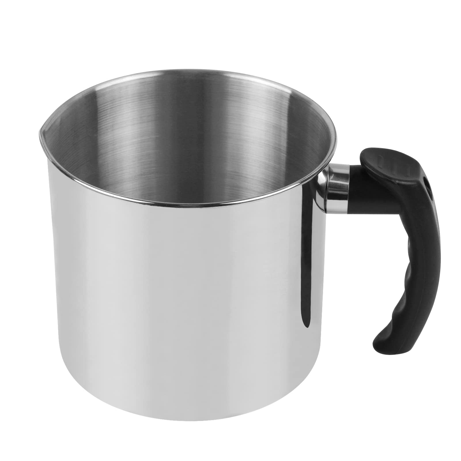 2Lb Double Boiler Wax Melting Pot - Dripless Pouring Spout & Heat-Resistant Handle Candle Making Pitcher for DIY Soy Wax, Beeswax & Candle Crafts - Perfect for Home Candle Making, Gifts & Aromatherapy