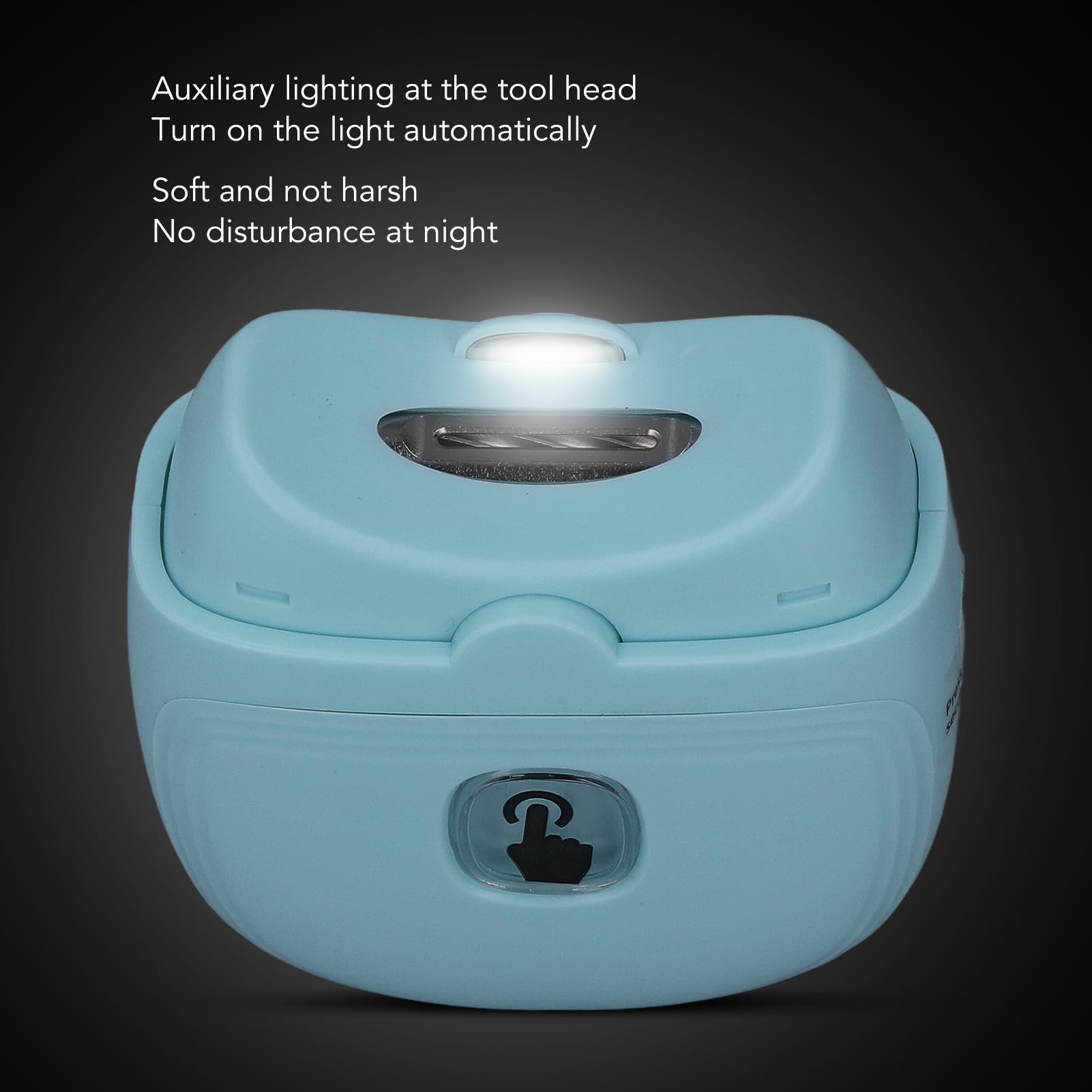 Automatic Electric Nail Clipper - Rechargeable Safety Nail Trimmer for Newborns, Babies, Kids & Adults | Gentle & Precise Trimming for Fingernails & Toenails | Perfect for Home Use, Travel & Elderly Care