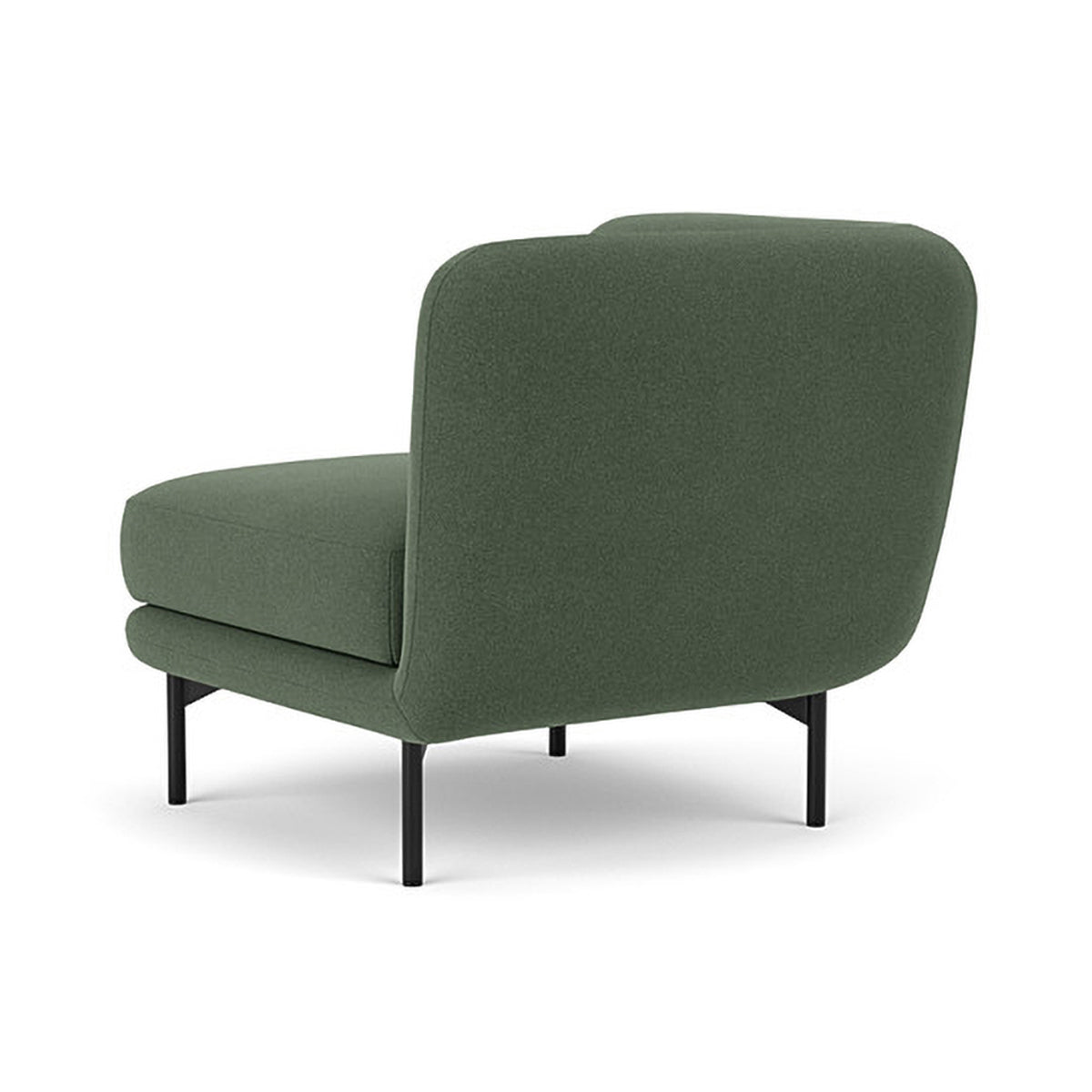 Alfred Fabric Right 1 Seater Modular Sofa - Modern Comfortable Single Chair for Living Room, Bedroom & Small Spaces